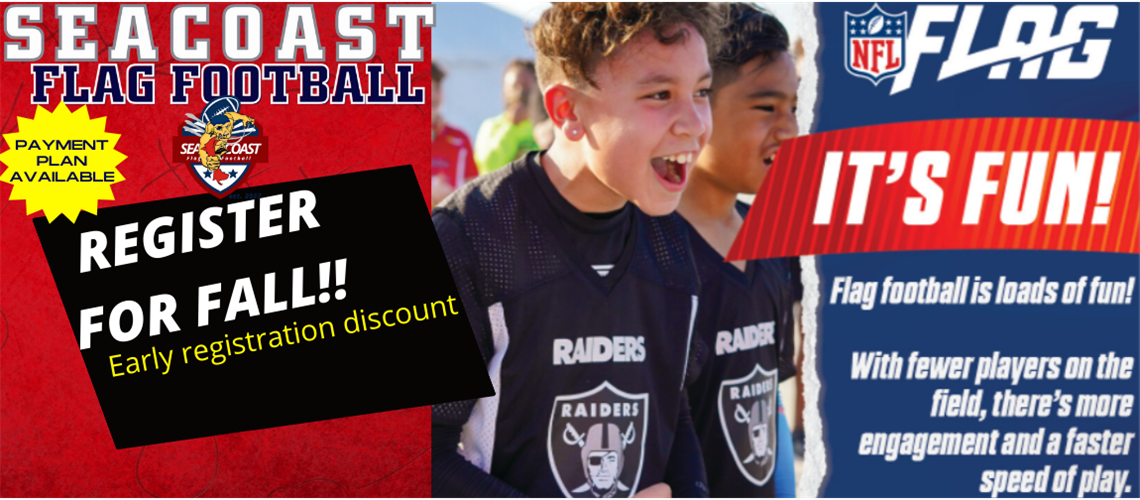 Save $$ Early Fall Registration NOW OPEN